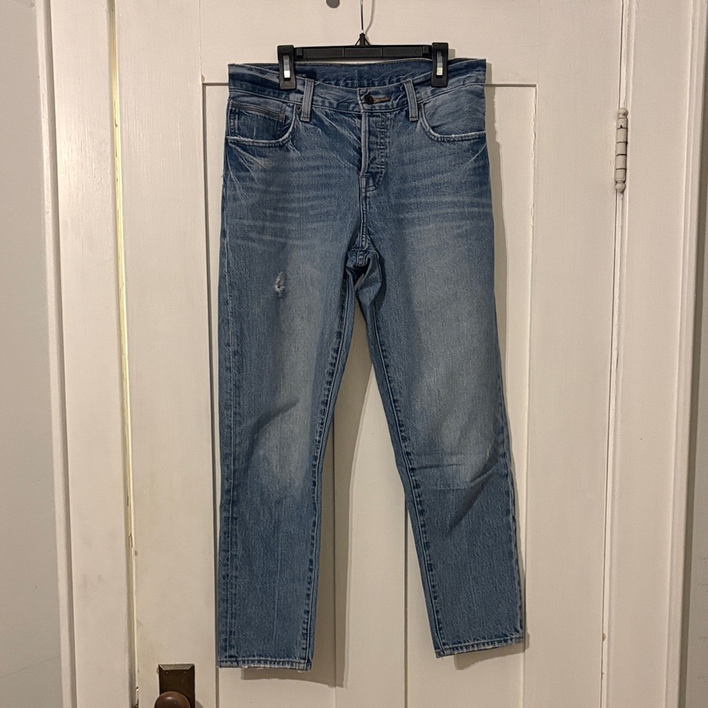 Lucky Brand Dylan Boyfriend Jeans in Light Blue